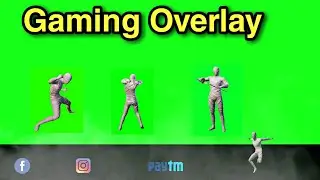 Gaming Overlay Green Screen | Mummy Suit Overlay - No Copyright