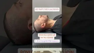 NECK STRAIGHTENING EXERCISE. NO MORE NECK STRAIGHTENING WITH A SINGLE EXERCISE.