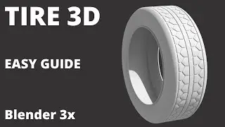 tire modeling in blender 3x