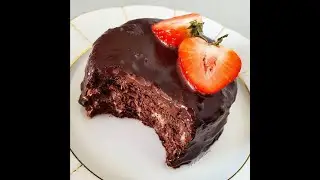 Низкокалорийный шоколадный кекс без муки, сахара.