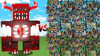 BLOOD WARDEN vs 500 RANDOM MOBS!