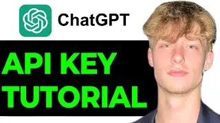 How to get an API key for OpenAI ChatGPT in 2024! (full guide)