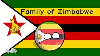 Countryballs - Family of Zimbabwe