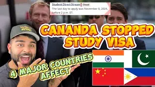 Canadian🇨🇦 Study Visa Biggest Change😞 SDS Stream stopped ❌ #studyincanada #studyvisa #tusharuplifts
