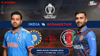 India vs Afganistan World Cup 2023 Live Match | Real Cricket 22 Live Streaming 🔴