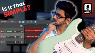 Struggling To Record GUITARS the RIGHT WAY in LOGIC? DO THIS INSTEAD!