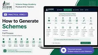 Generate a Complete Scheme of Work with AI | Full Scheme Rangu Tutorial