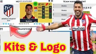 Make Atletico Madrid New Kits & Logo 2021/2022 | Dream League Soccer 2021 Kits & Logo