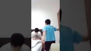 slapping my brother (LOL)