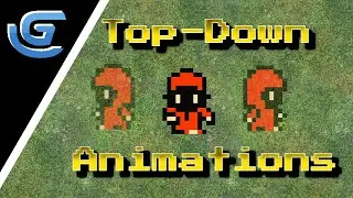 How to add Animations - Top Down 4-Directions - Gdevelop Tutorial