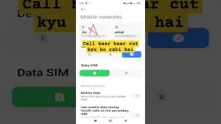 Call Ended Problem l Kisi ka bhi Call nahi aa raha hai #shorts