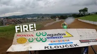 Big Crash, Car on fire, T1 Carnage, Kartcross | Autocross Porici 2025