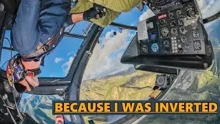 We flew a Helicopter upside down.