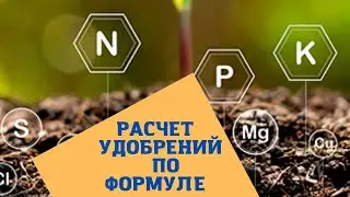 Делаем комплексное удобрение. Как рассчитать удобрения по формуле.