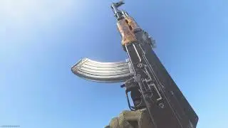 AK-47 animations in slow motion