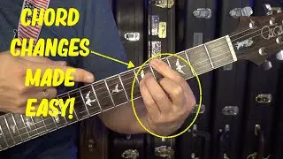 EASY! LEARN HOW TO CHANGE CHORDS : 5 tips for Fast, precise and flawless chord changes