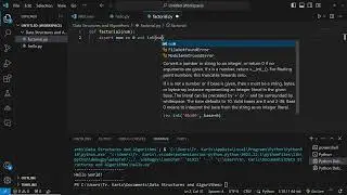 Calculating Factorial of Number Using Recursion in Python