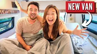 First Night Sleeping In Our Campervan | USA Vanlife Begins!