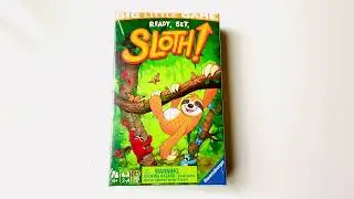 Ready Steady Sloth Travel Games for Kids Age 4 Years and up - Sloth Preschool BoardGames Jungle kid