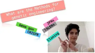 Methods in genetic Engineering | Cloning | Gene Gun | CRISPR | TALENs | ZFNs