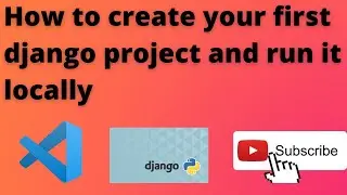 Easiest way to create a django project