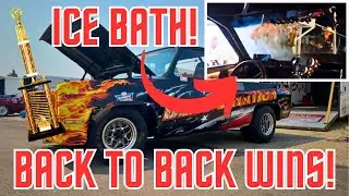 CRAZY Day Bracket Racing! (DRAG TRUCK IS ON FIRE!)