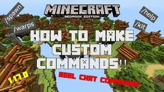 (OUTDATED) Minecraft Bedrock: How To Make Custom Commands!