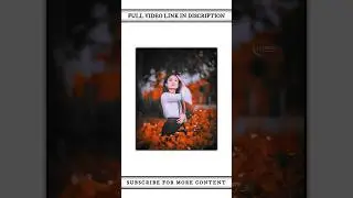 Red And Black Tone Effect Lightroom Tutorial Video | LR Editing | Short Tutorial