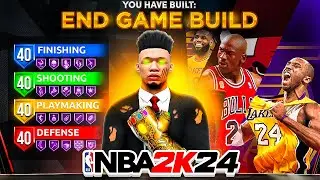*NEW* “END GAME BUILD” IS THE BEST BUILD IN NBA 2K24! GAMEBREAKING BEST BUILD IN NBA 2K24!