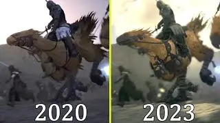 Final Fantasy XVI 2020 vs 2023 PS5 Demo Early Graphics Comparison