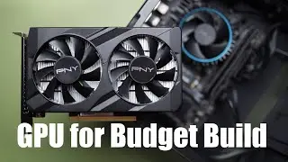 Graphics Card for Budget Builds - the PNY GeForce RTX 3050 6GB VERTO Dual Fan