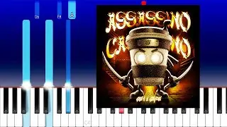 CAPPUCCINO ASSASSINO FUNK - SHX4 x SXYGX (Piano Tutorial)