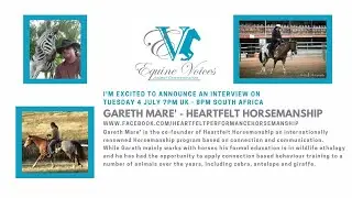 Podcast Interview with Gareth Mare - Heartfelt Horsemanship