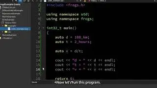 C++ Frogs Introduction | Physical Quantities and Units