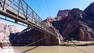 South Kaibab to Phantom Ranch and up Bright Angel, Grand Canyon, AZ: SnapChick Hikes!