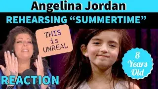 THIS is just UNREAL..Angelina Jordan Rehearsing 