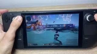 Steam Deck gameplay Phantasy Star Online 2 New Genesis Happy Rappy Rumble Urgent Quest