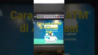 Cara ambil uang riyal via ATM di Arab saat Haji, Umroh