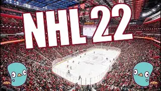 NHL 22 - Ależ ten lód śliski.Nauka gry w hokeja
