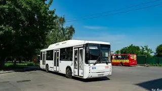 Автобус НефАЗ-5299-30-31 борт.номер 1366 следует по маршруту 22