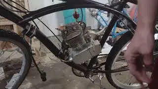 new 80cc racing bike build