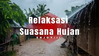 Relaksasi Suara Hujan Bikin Tenang