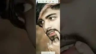 #shorts😘 face smooth in SketchBook#YouTubeshorts#photo editing 📸#viralshots