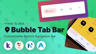How to add Beautiful Bubble Tabbar - Kodular, AppInventor & Distros
