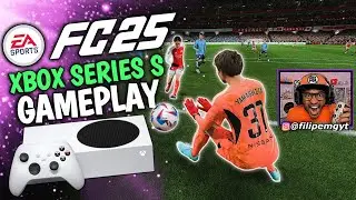 EA FC 25 on XBOX SERIES S the difference is ABSURD!