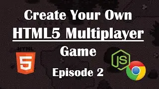2- Making Multiplayer HTML5 Game: WebSocket Communication. NodeJs Tutorial Guide