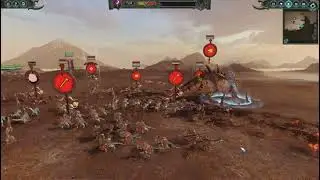 total warhammer 2 helebron(greatest shamer) vs lizardmen (a.i)