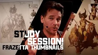 Frank Frazetta Illustration Process (What Can We Learn?)