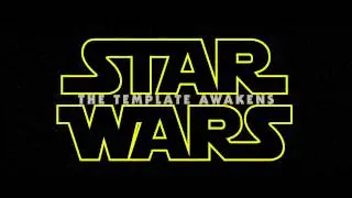 FREE Star Wars | After Effects Intro Template | Download