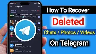 How to Recover Deleted Telegram Messages / Chats and  Photo | (New Update 2026)